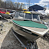 Green 2005 Alumacraft Boat Co Navigator
