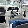 White/Blue 1997 Sea Ray 215 Expresser Cruiser