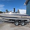 BLU/WHT 2004 Larson LXI 190 at Sandy Cove Marine Services