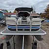BLUE/GRY 2019 Legend Boats PONTOON at Sandy Cove Marine Services