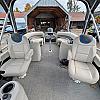 BLUE/GRY 2019 Legend Boats PONTOON at Sandy Cove Marine Services